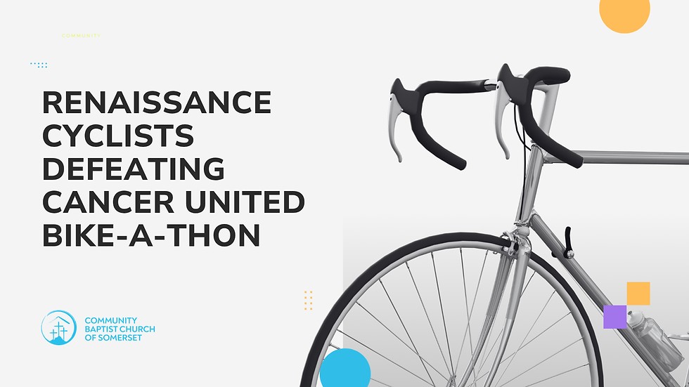 Renaissance Cyclist Defeating Cancer Annual Bike-A-Thon