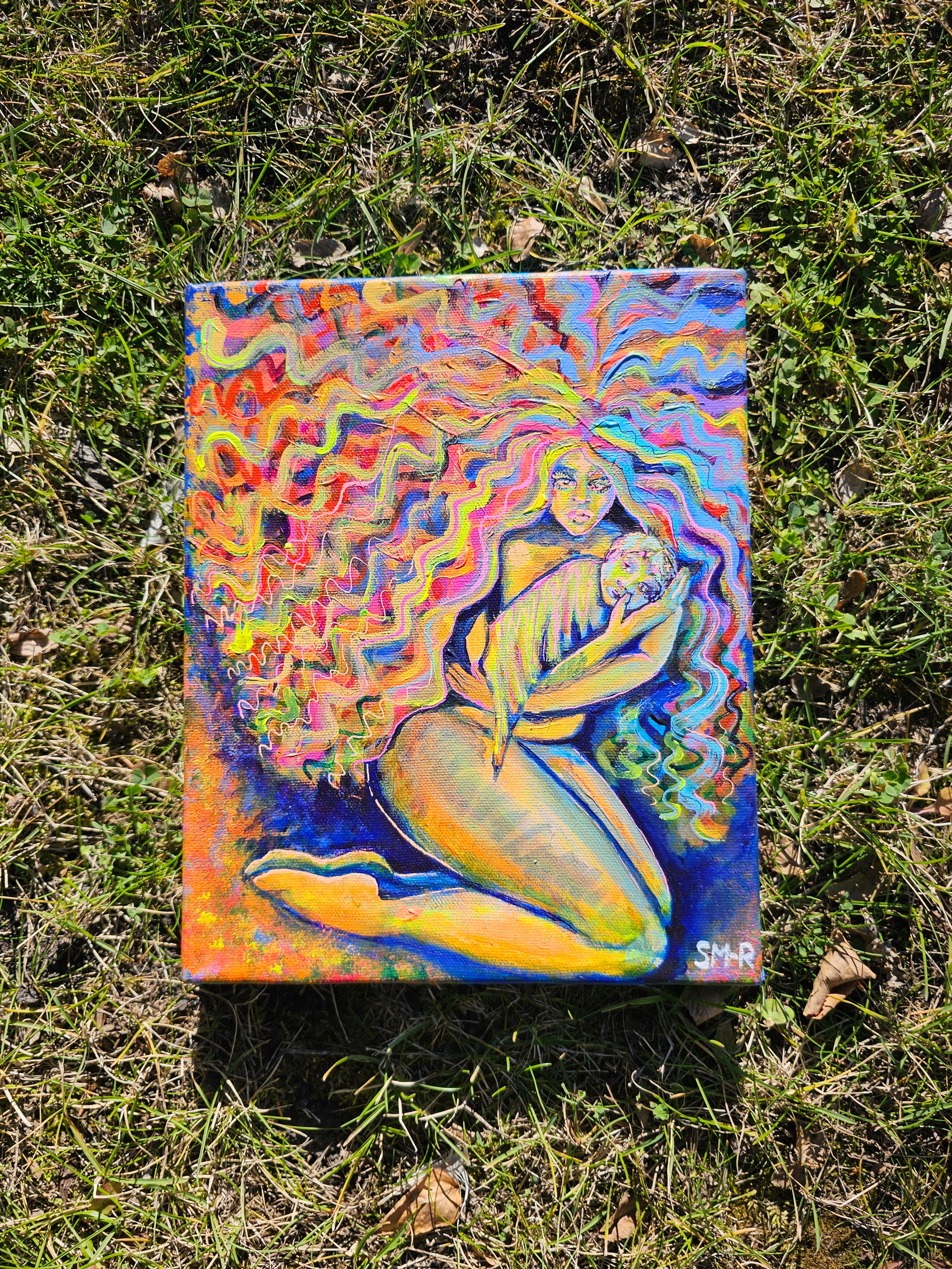 In Liminal Light - acrylic on canvas