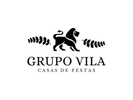 Logotipo da agência de tráfego pago online em fundo preto.