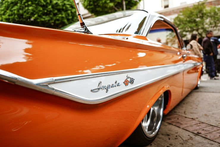 Old Orange Impala | Auto Insurance Discounts