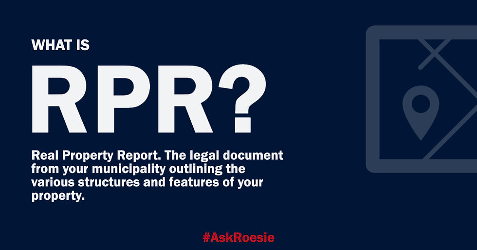 Acronym Monday: RPR