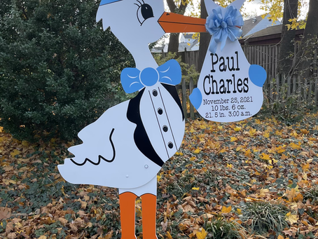 Baby Stork MD (240)863-2873 ~ Stork Yard Rental Signs ~ Towson Maryland