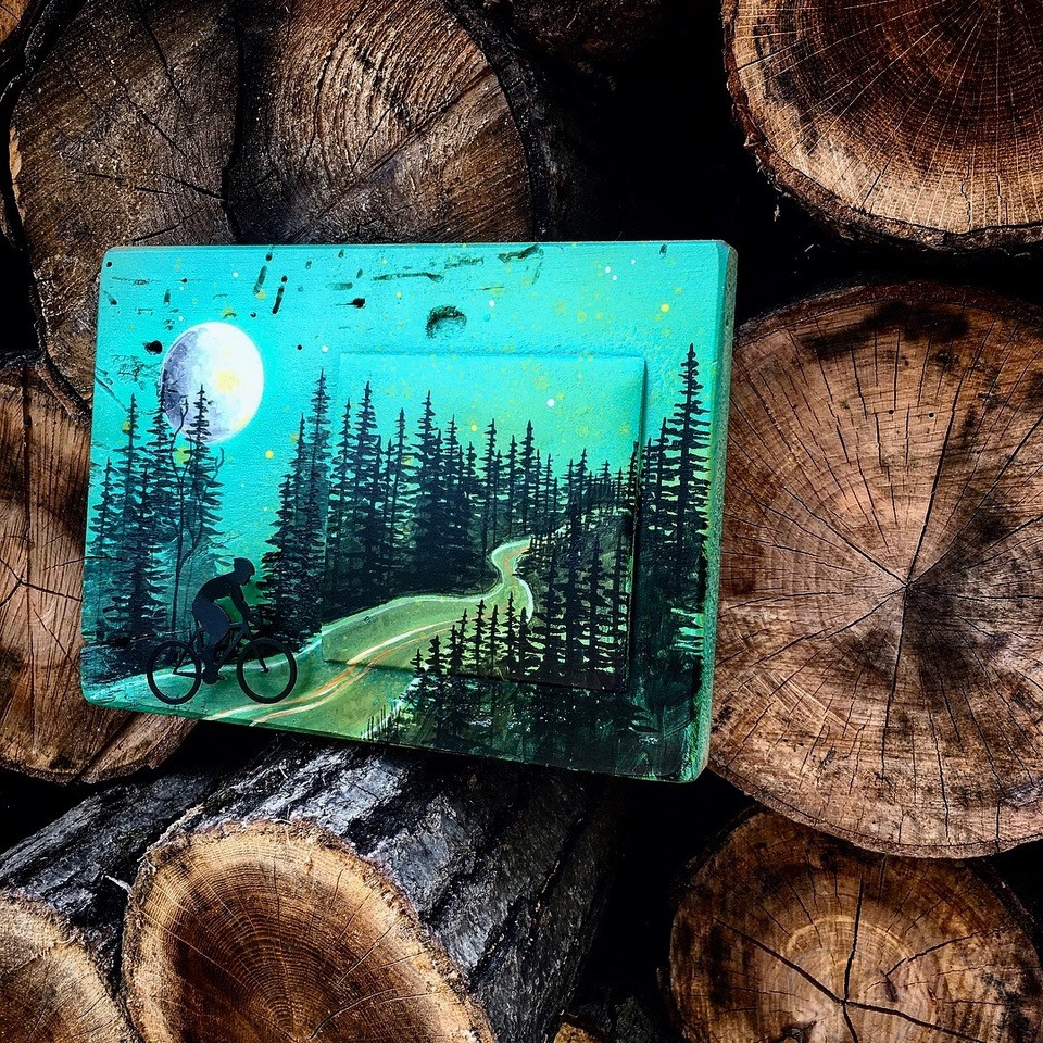 Basin Reclaimed creates scenes in nature on natural products