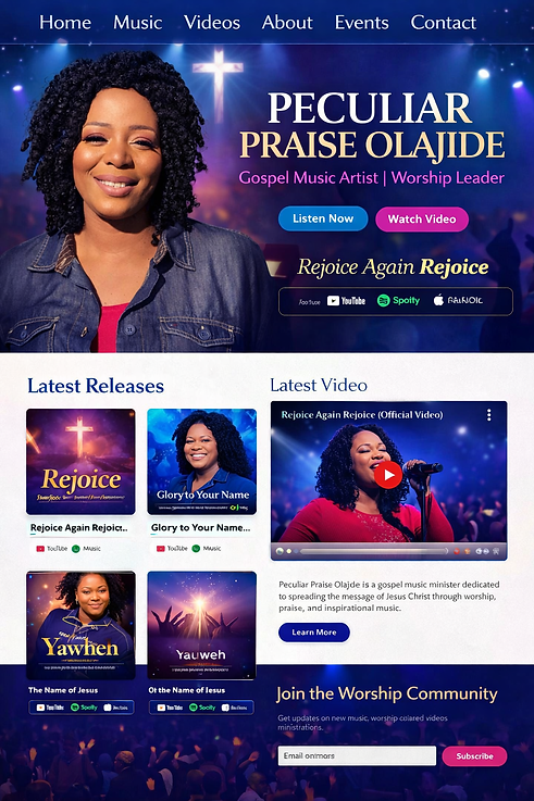 PECULIAR PRAISE OLAJIDE