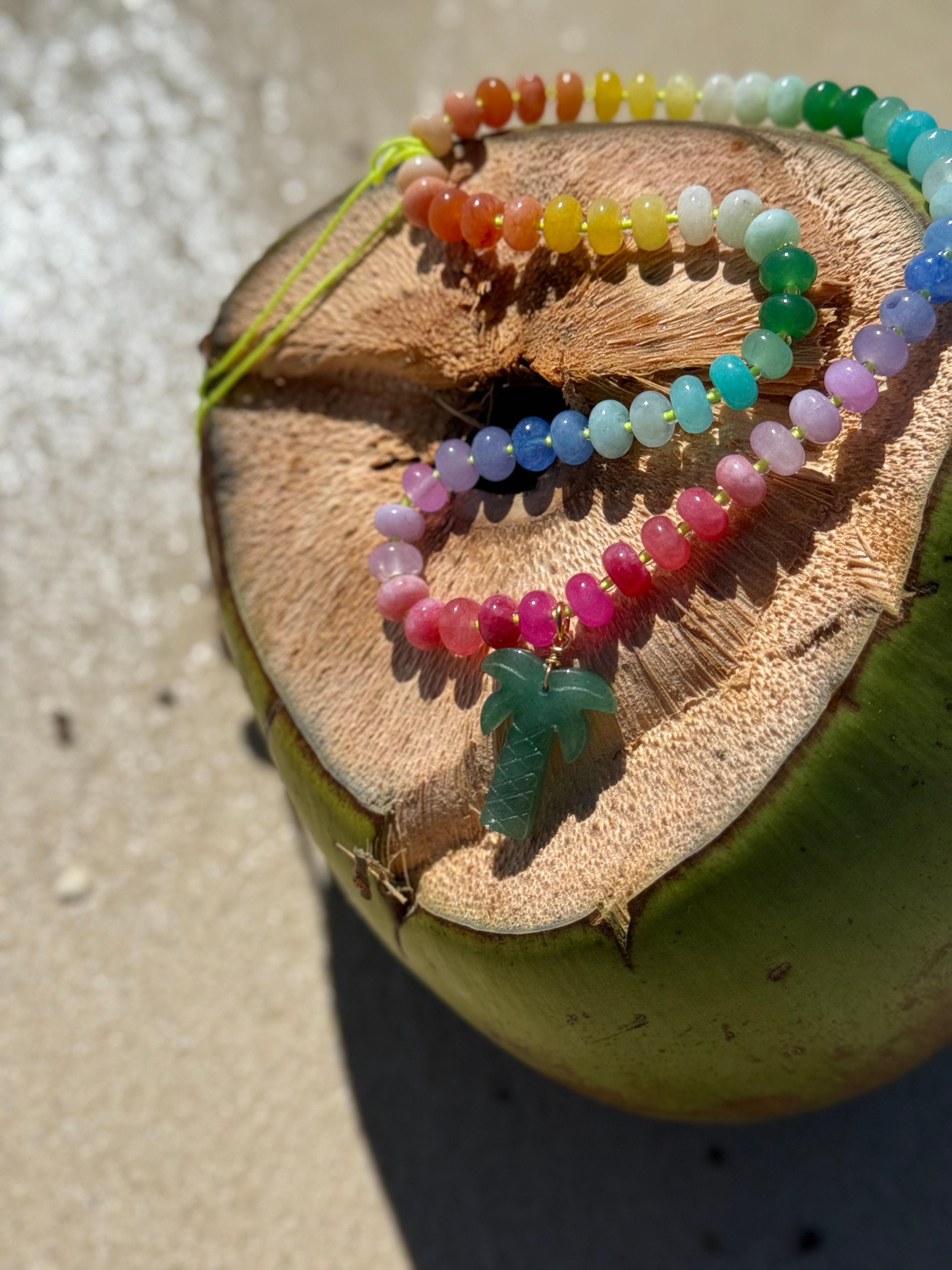 Collier Palmito Rainbow