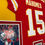 Thumbnail: Patrick Mahomes Autographed Chiefs Framed Nike Elite Jersey Fanatics