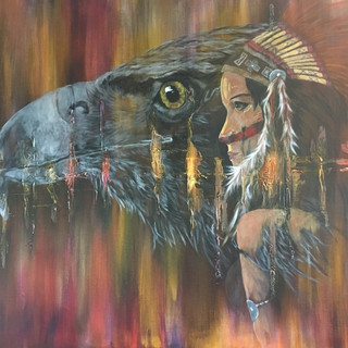L'aigle et la chamane