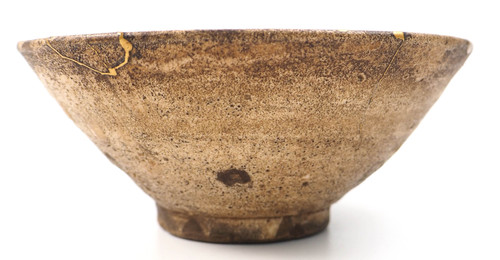 SOLD】黄伊羅保 茶碗 時代 金繕 | 中京秘色株式会社
