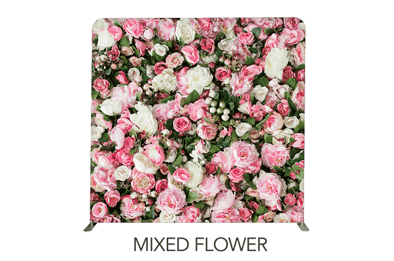 Mixed Flower Backdrop