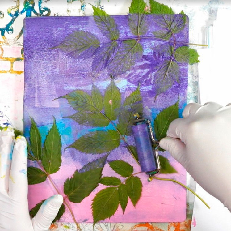Making Creativity a Habit - Botanical Print Making