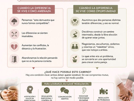 "¿Desafío o incompatibilidad: no veo bien mi relación"
