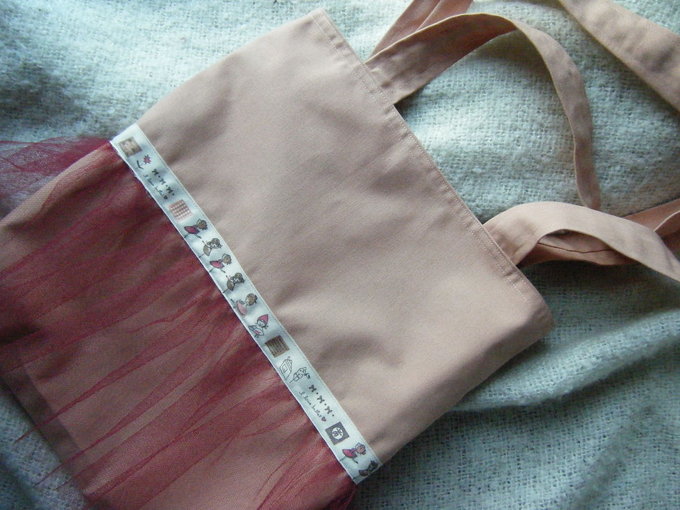 Saco "I love Ballet"