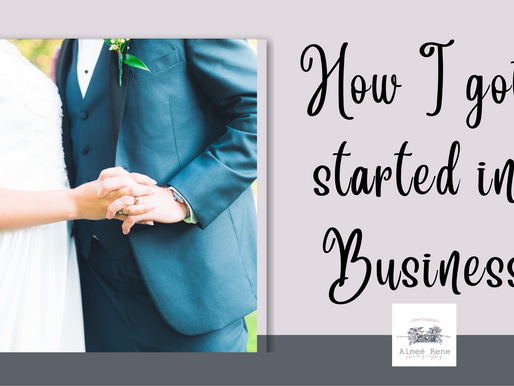 How I got started in business