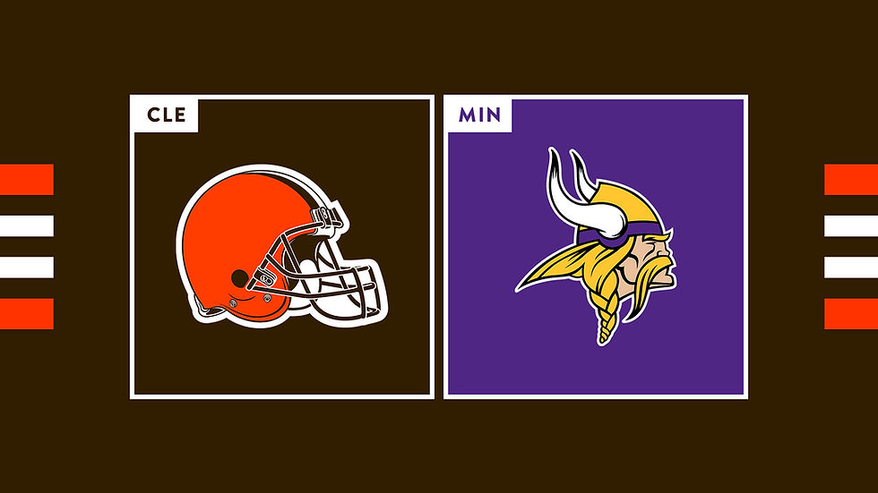 Browns vs. Vikings (Preseason) 