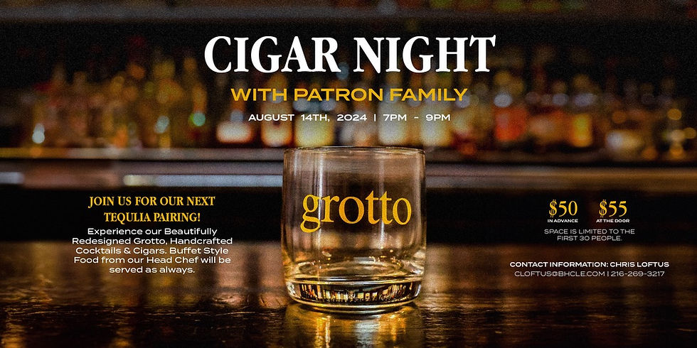 Cigar Night With Patron Family