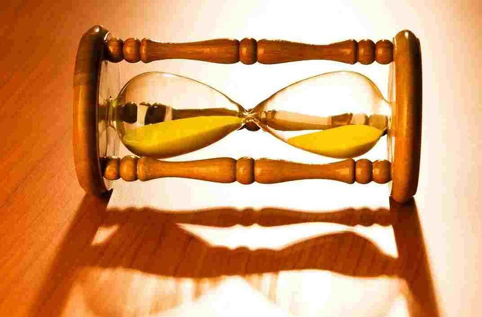 How to relax, mindful breathing, egg timer