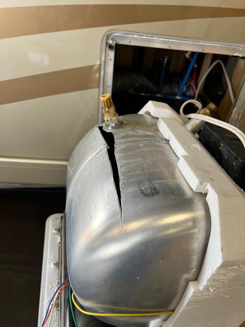 Water Heater Rupture Repair