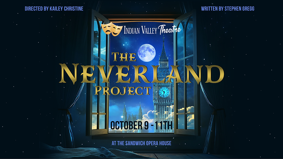 The Neverland Project (October 9th @7pm)