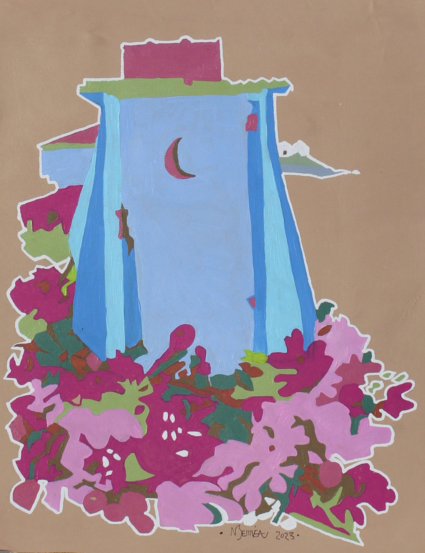 P'tite maison-Coastal Outhouse