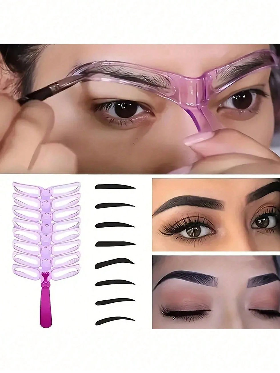 Miniatura: BrowPerfect™ | Kit Modelador de Sobrancelhas Profissional 8 em 1