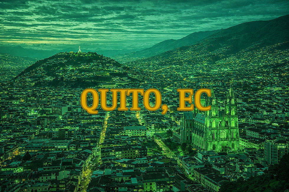 QUITO - SOUTH AMERICA TOUR