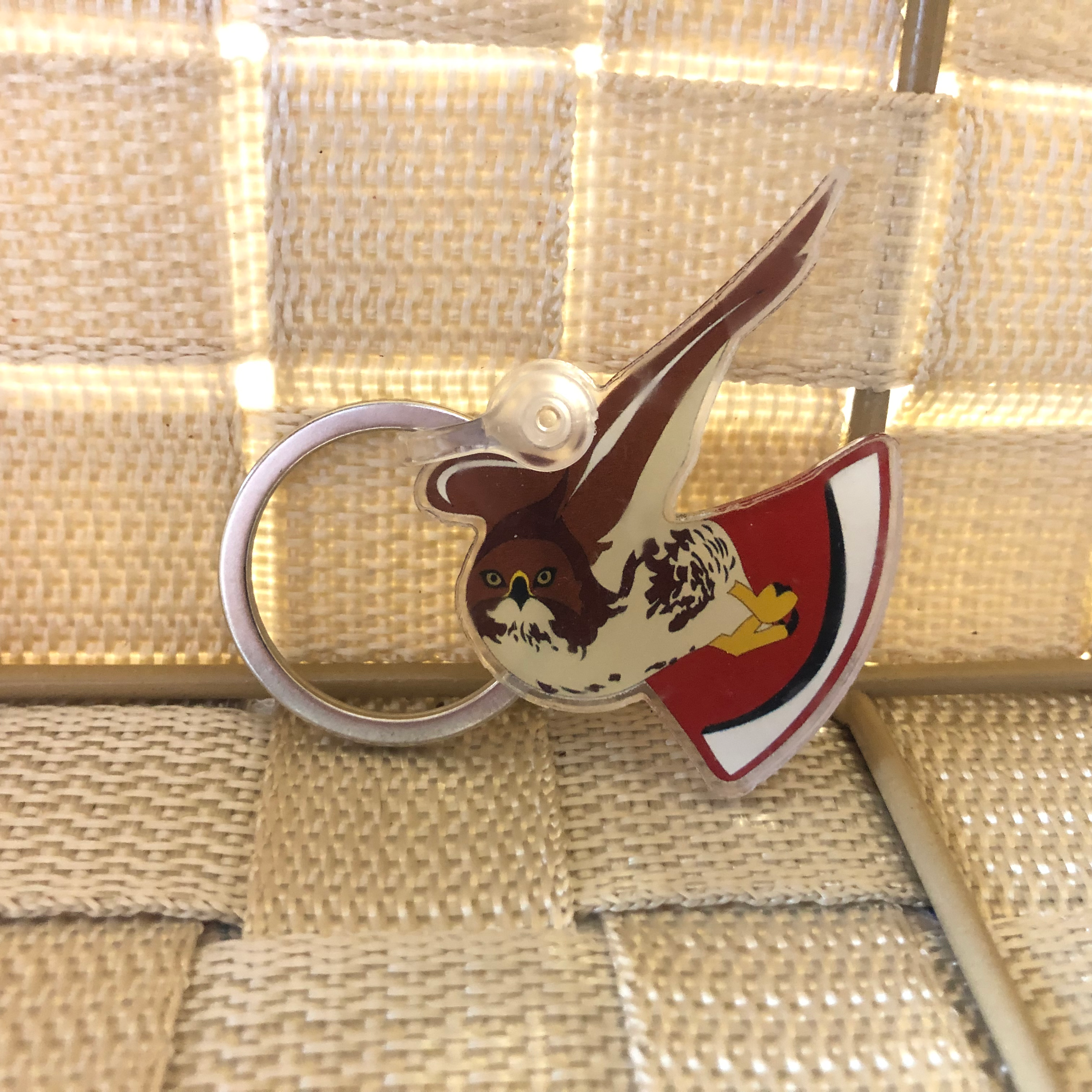 Red-Tailed Hawk Acrylic Keychain
