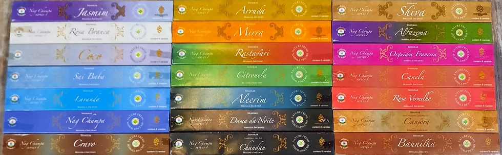 Miniatura: Incenso Shankar massala Nag Champa Series kit 12 caixas de 8 varetas