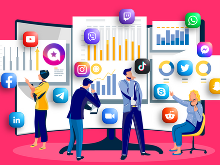Social Media channels and social media experts