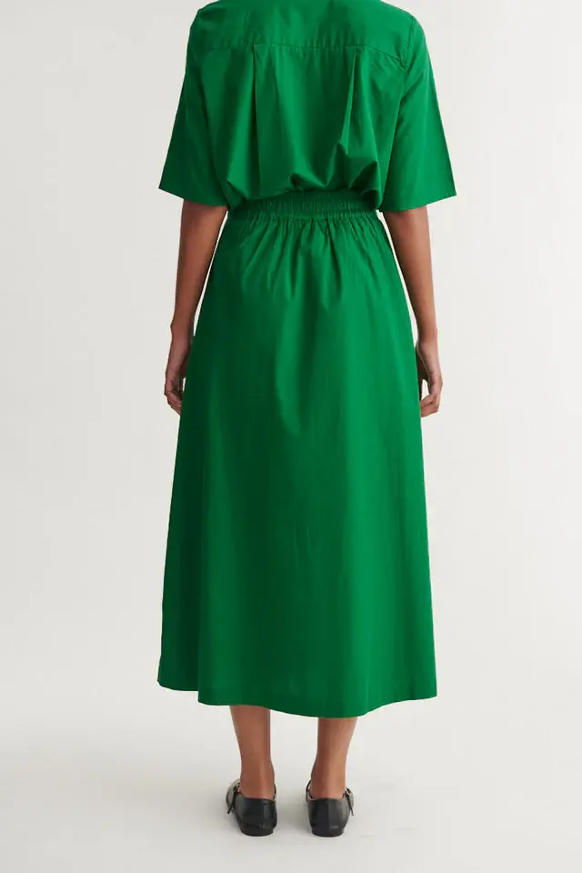 Thumbnail: Silje Long Skirt - Abundant green