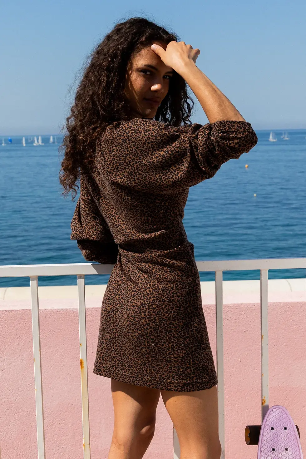 Thumbnail: Renaud leopard dress