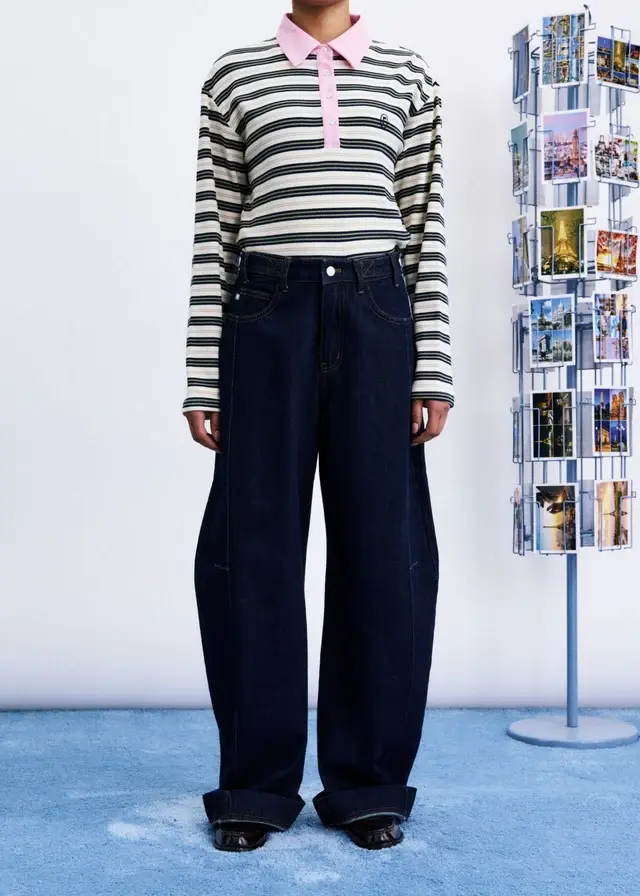 Thumbnail: NAMI Jeans Navy Blue