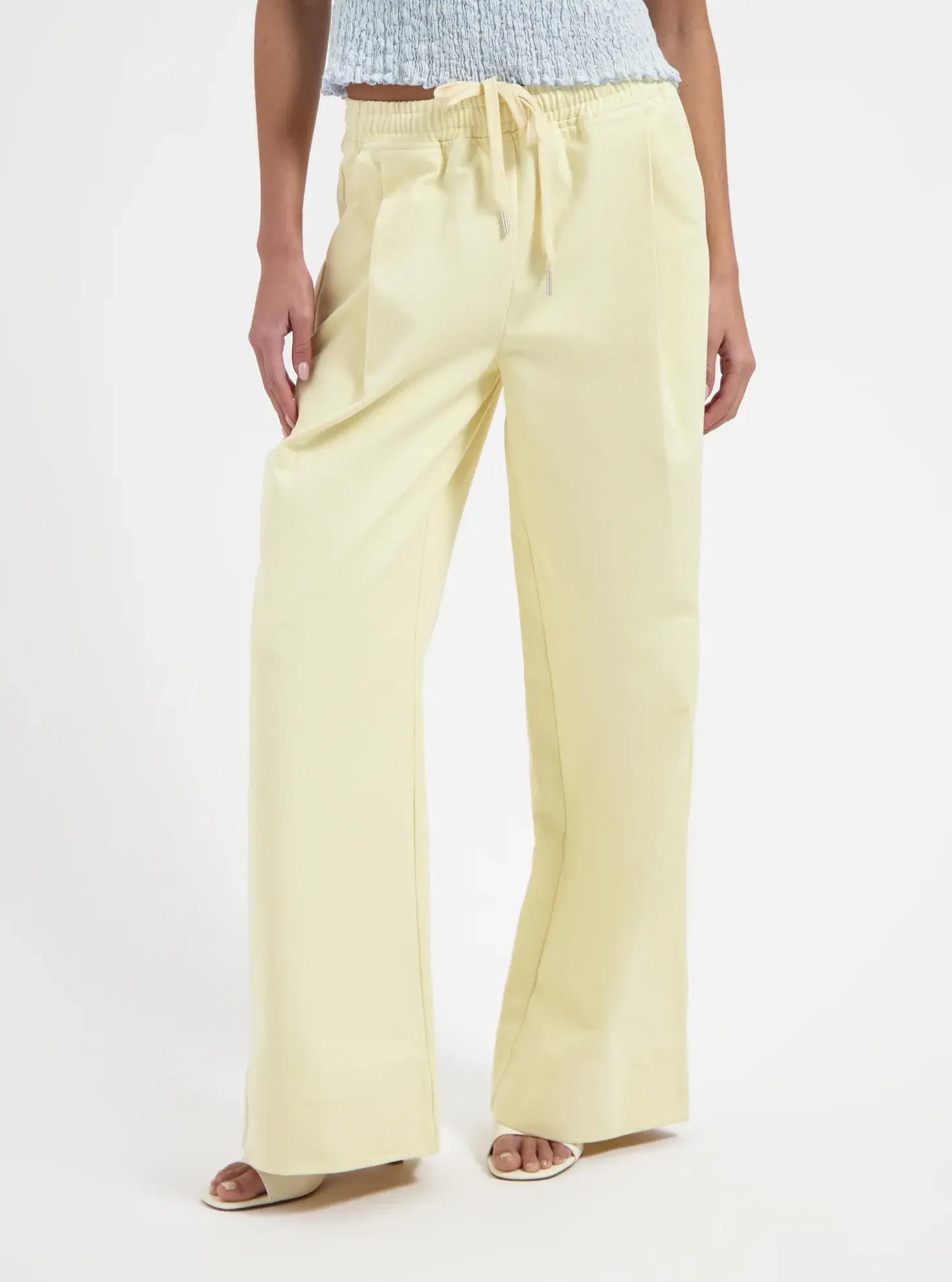 L Gina Trousers - Light Yellow