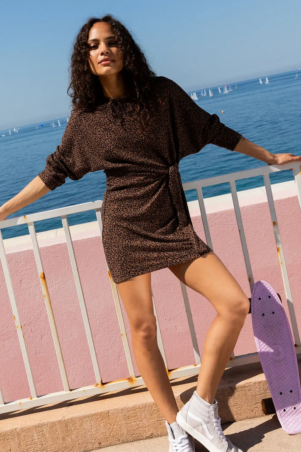 Thumbnail: Renaud leopard dress