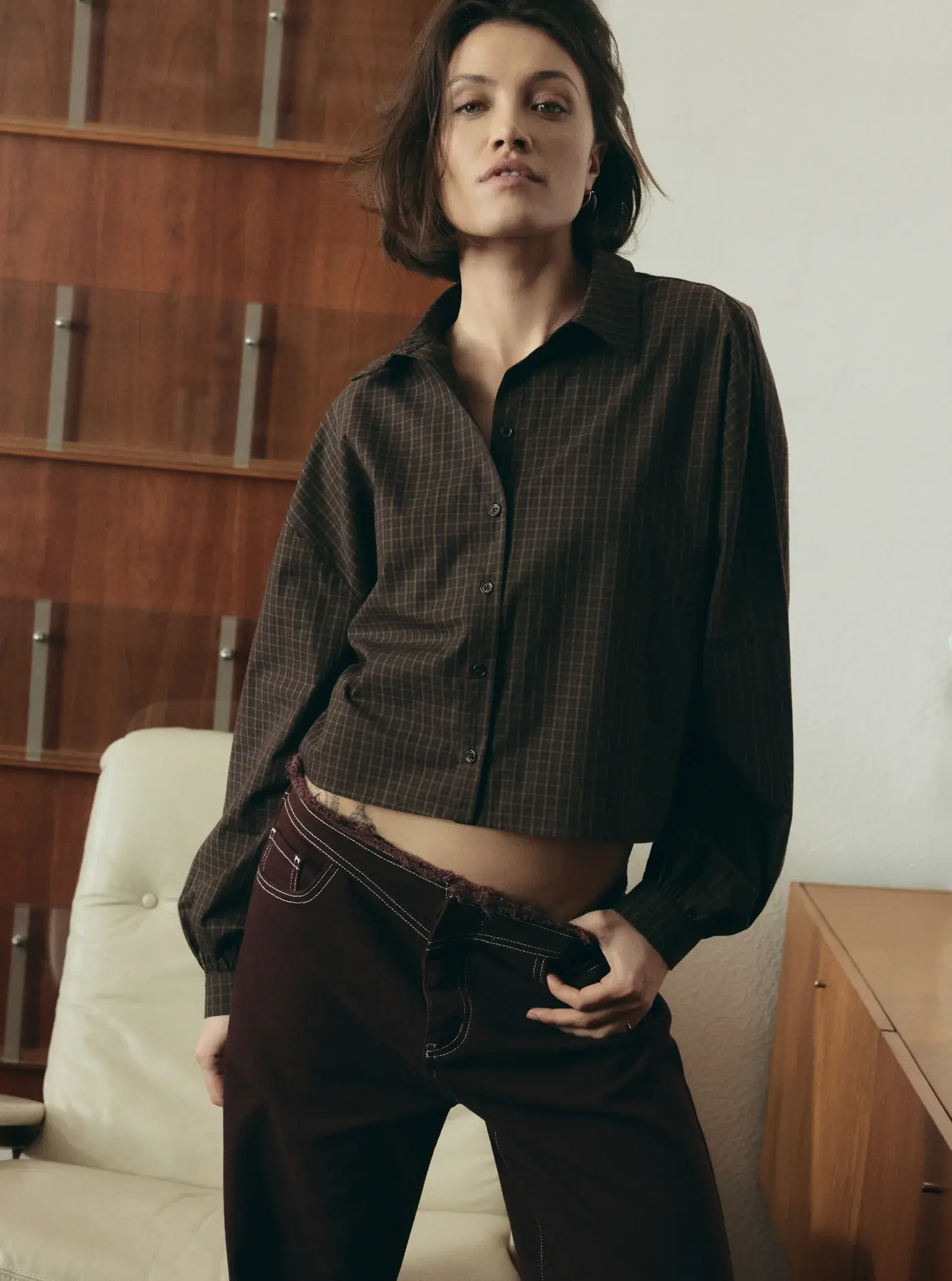 Liv Blouse - Brown