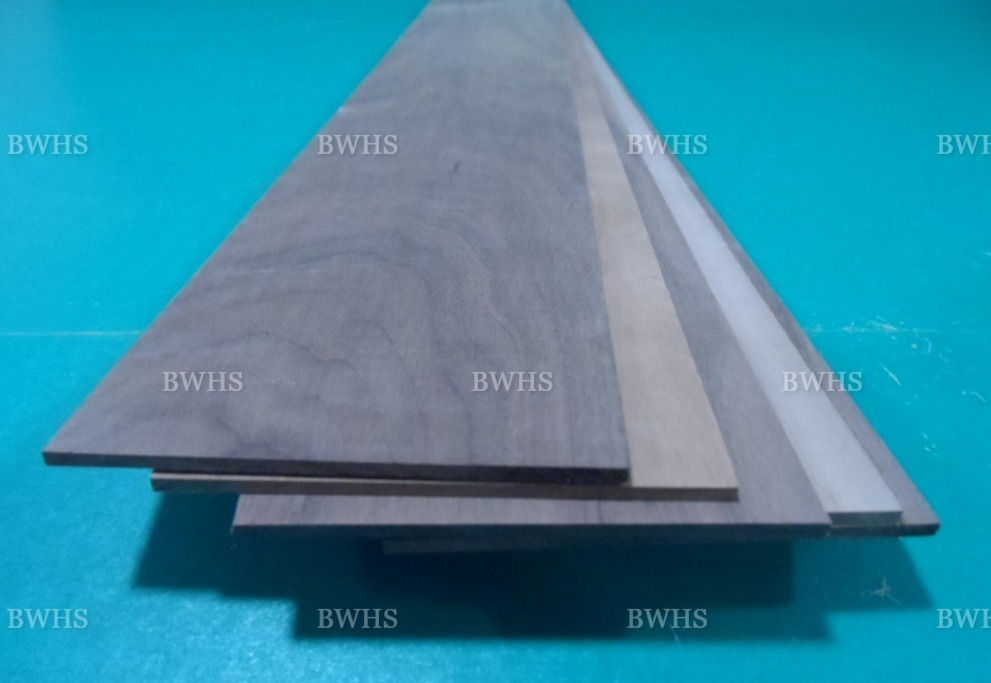 Black Walnut 3/32 x 3 x 24"