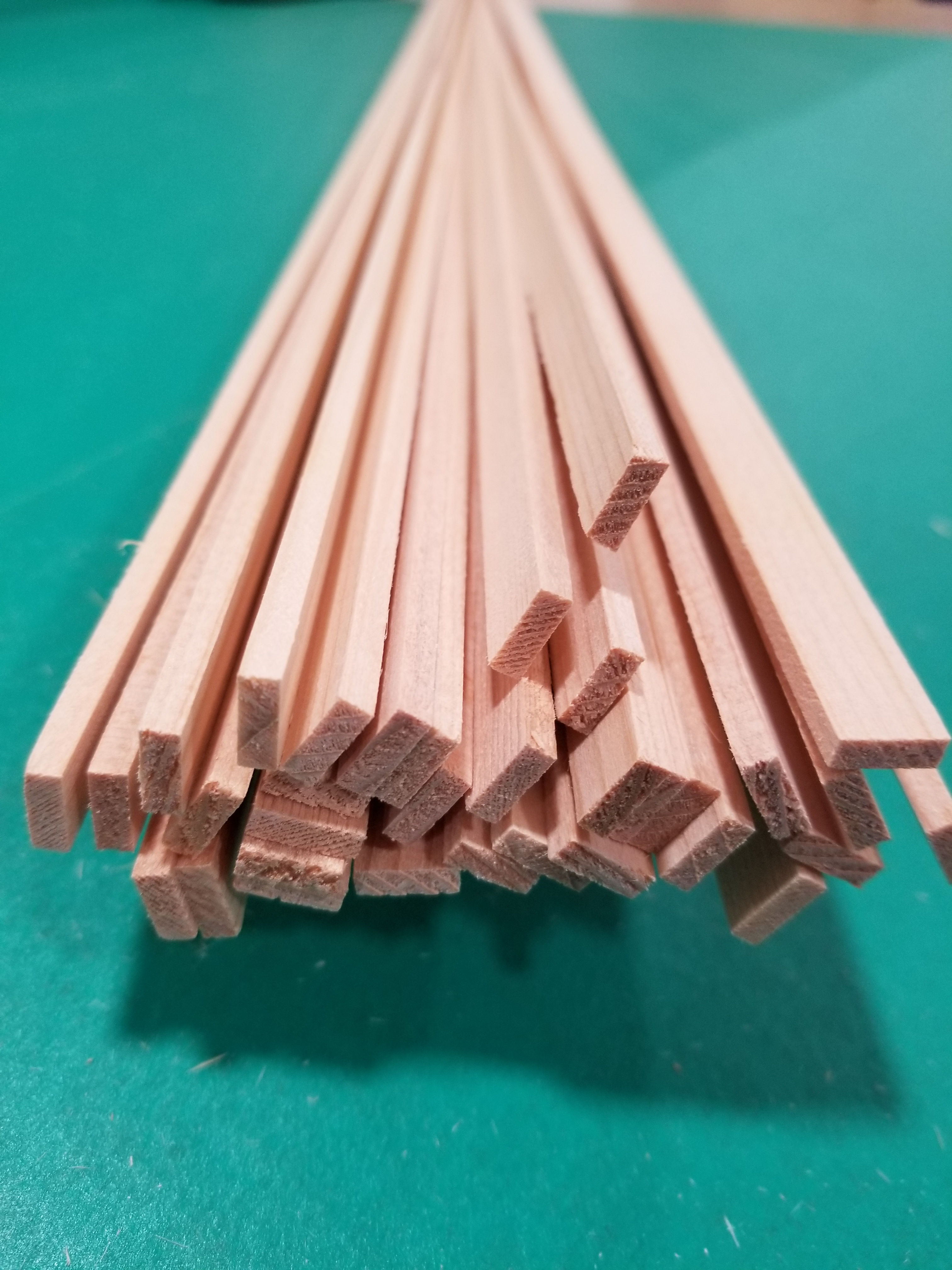 Spruce 1/8 x 3/8 x 36"