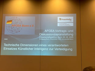 How to responsibly use AI in the military domain: A Review of the "Ethics and Technology" session of the AFCEA Bonn: