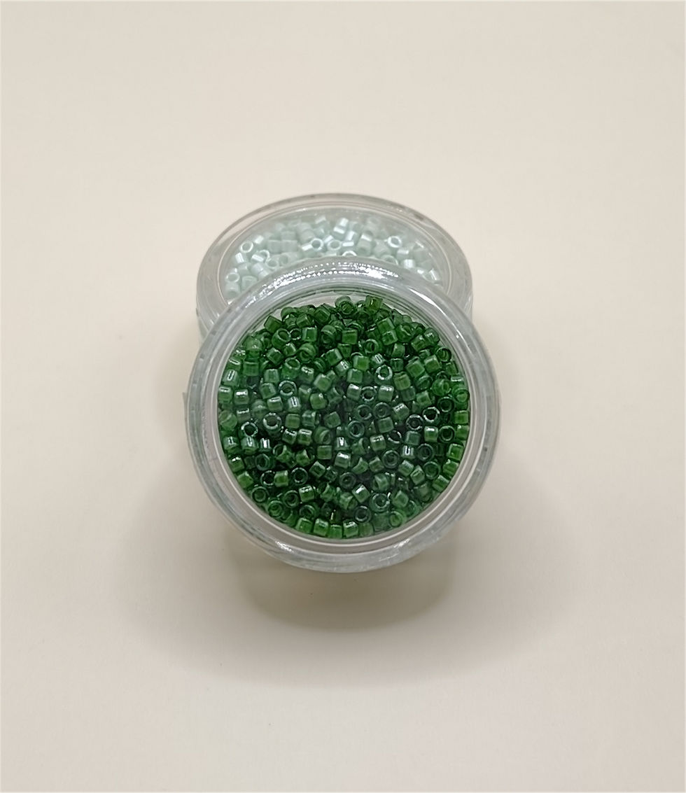 Miniature : Trio Miyuki Delica 11/0 - Vert / Green I (26-0222)