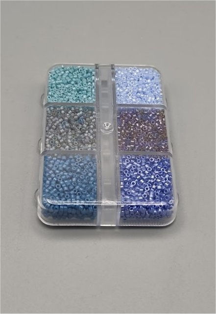 Miniature : Assortiment Miyuki Delica 11/0 -Eclats d'Atlantide