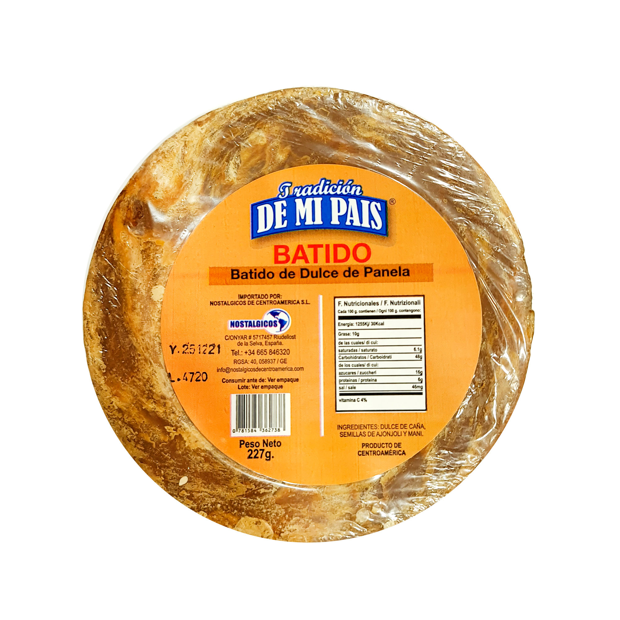 BATIDO DE DULCE DE PANELA