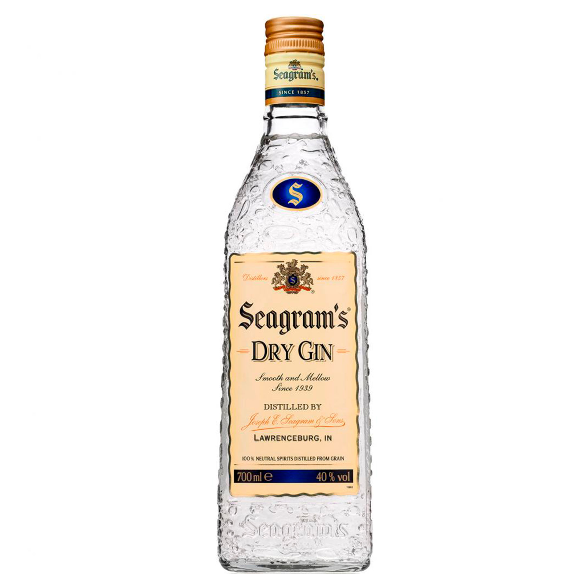 GINEBRA SEAGRAMS DRY GIN