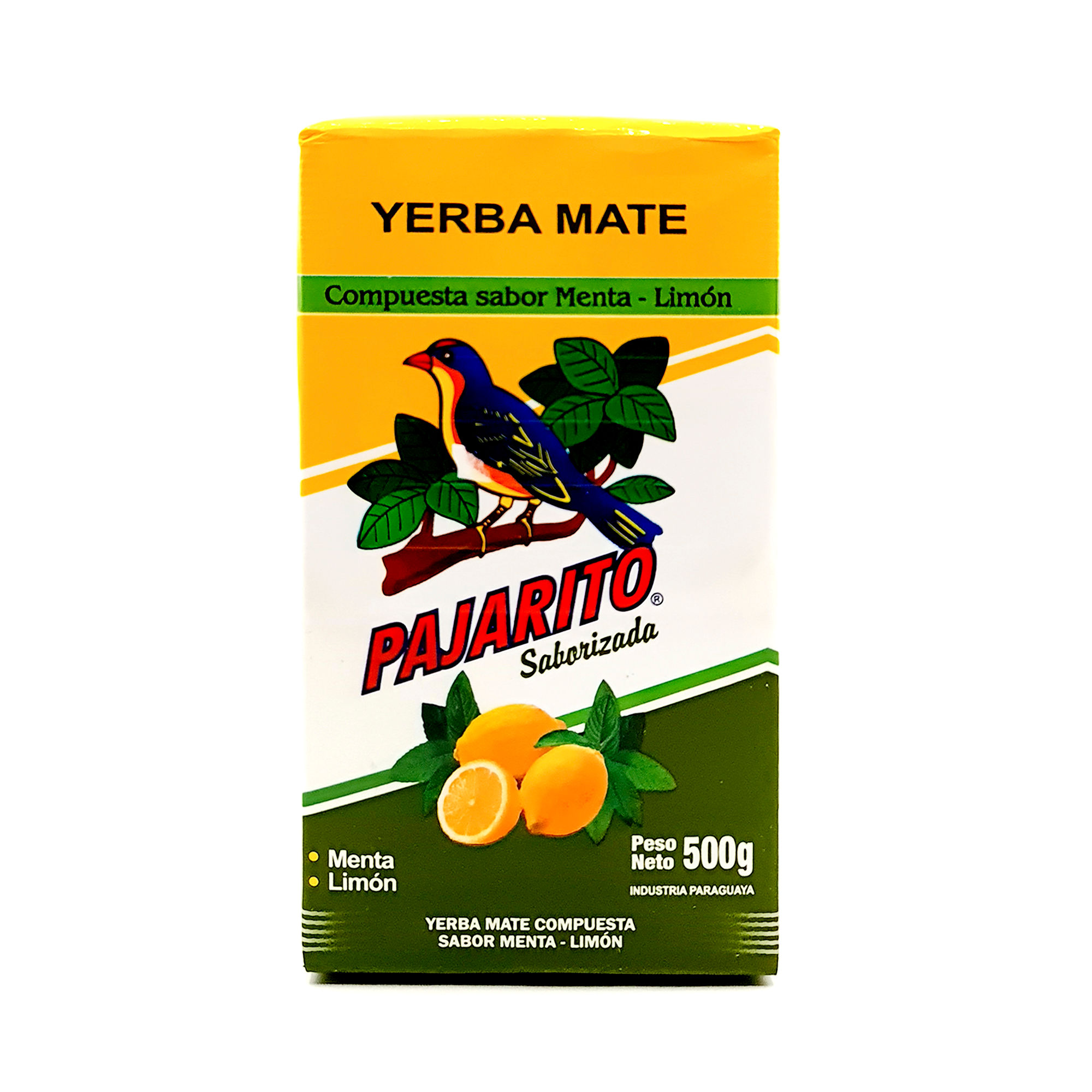 YERBA MATE MENTA-LIMON PAJARITO