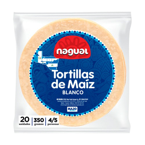 Tortillas Maiz Blanco Nagual Deliciasysaboreshn