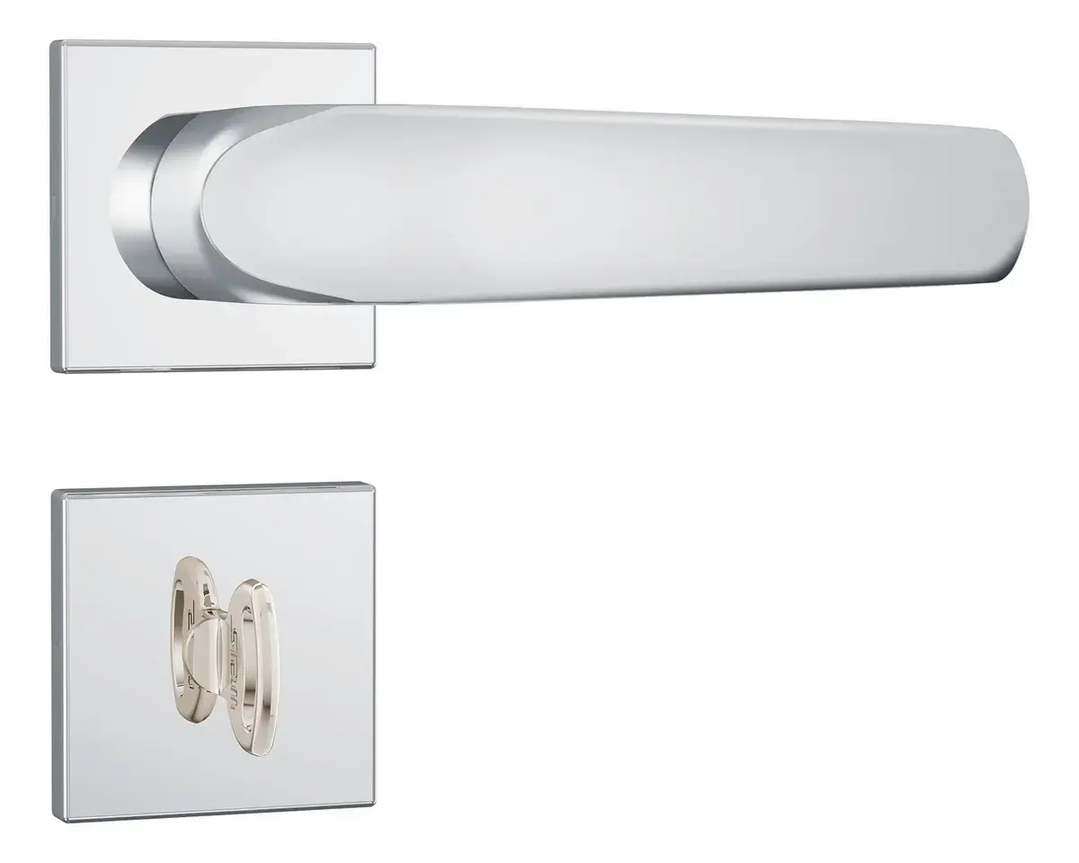 Fechadura SM 823/09 Ros Quadrada Inox wc