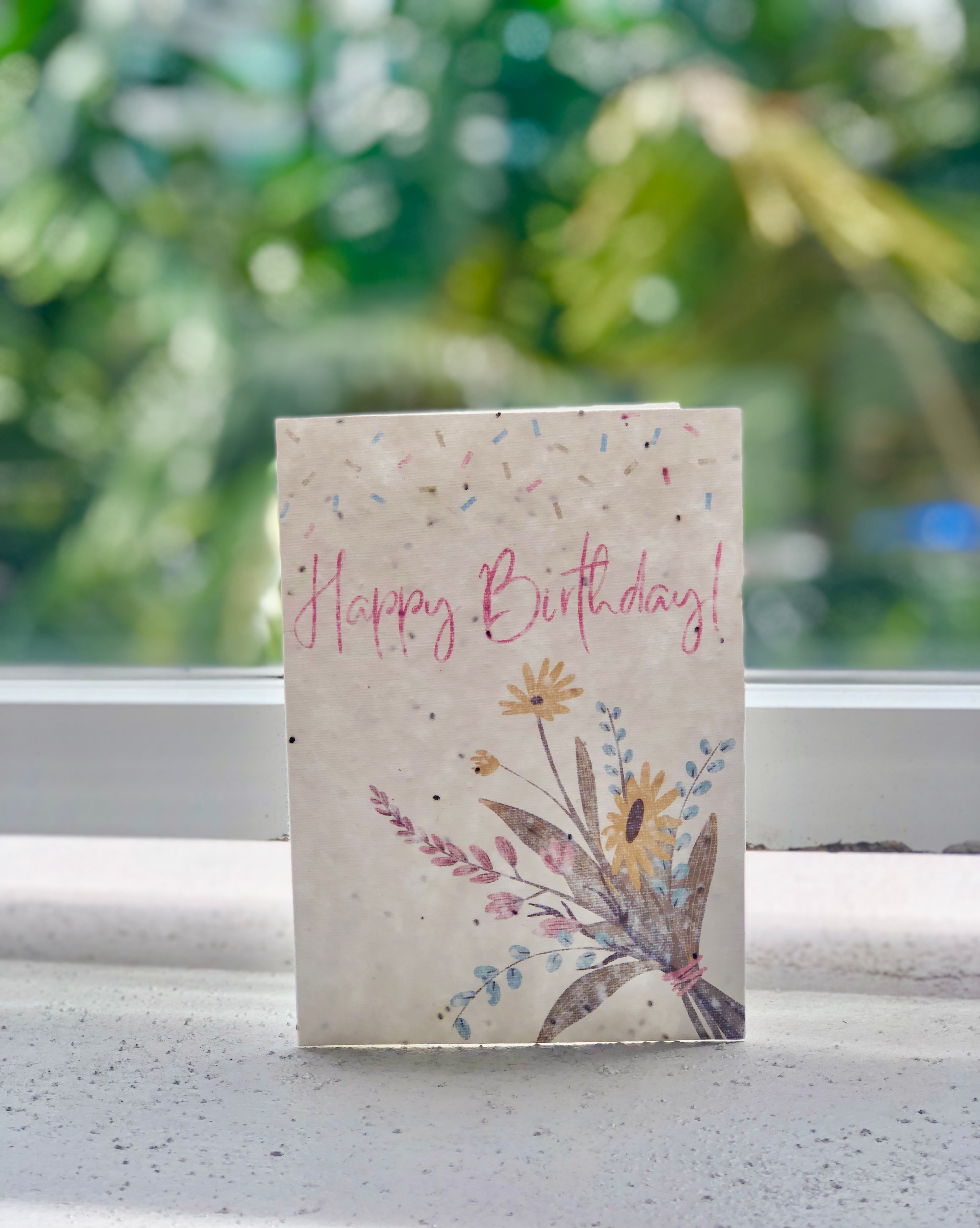 Happy Birthday! Plantable Card