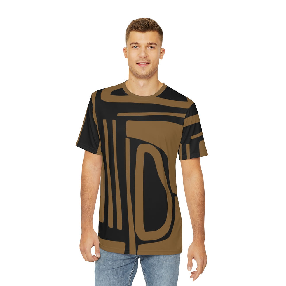 Thumbnail: Geotric Men's Polyester Tee 