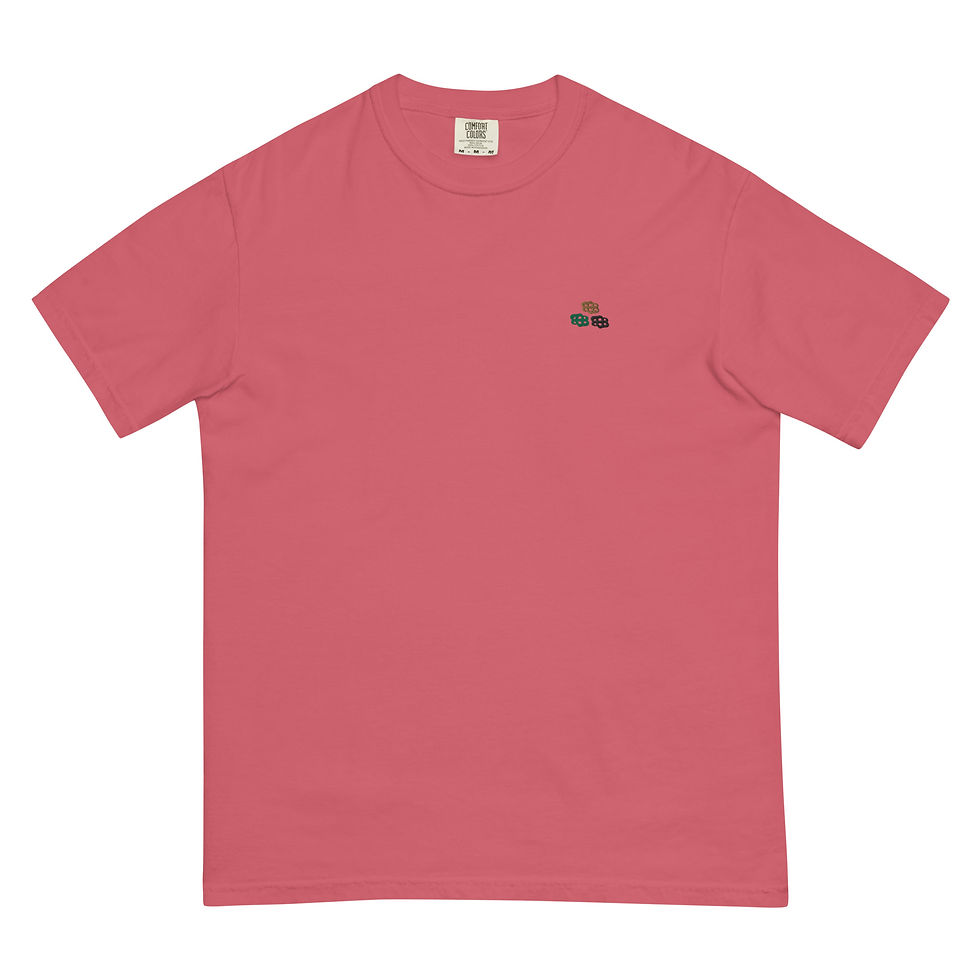 Thumbnail: Bina Three Unisex garment-dyed heavyweight t-shirt
