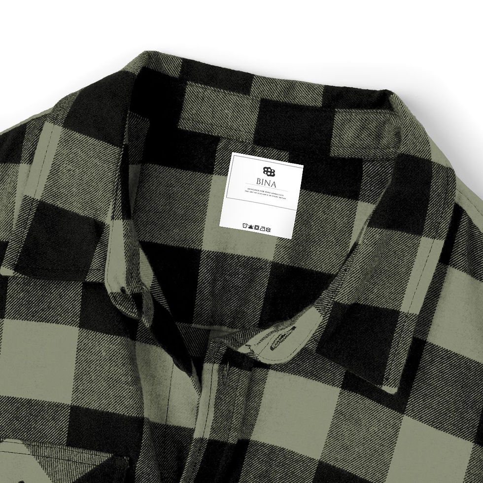 Thumbnail: Unisex Flannel Shirt