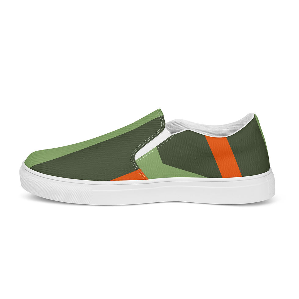 Thumbnail: Bina Men’s slip-on canvas shoes
