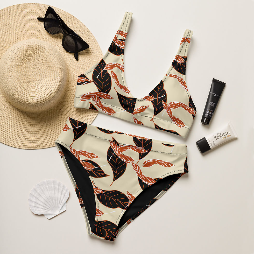 Thumbnail: Joba Recycled high-waisted bikini